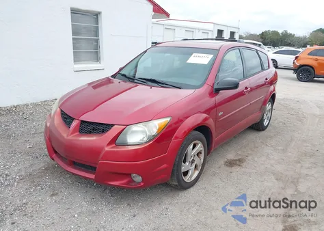 2003 Pontiac Vibe Gt from USA, damaged, VIN 5Y2SN64L03Z405938